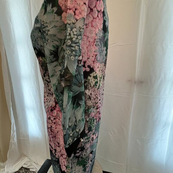 Ted Baker Pull on Dress Size 0 3/4 sleeves - Picture 3 of 9